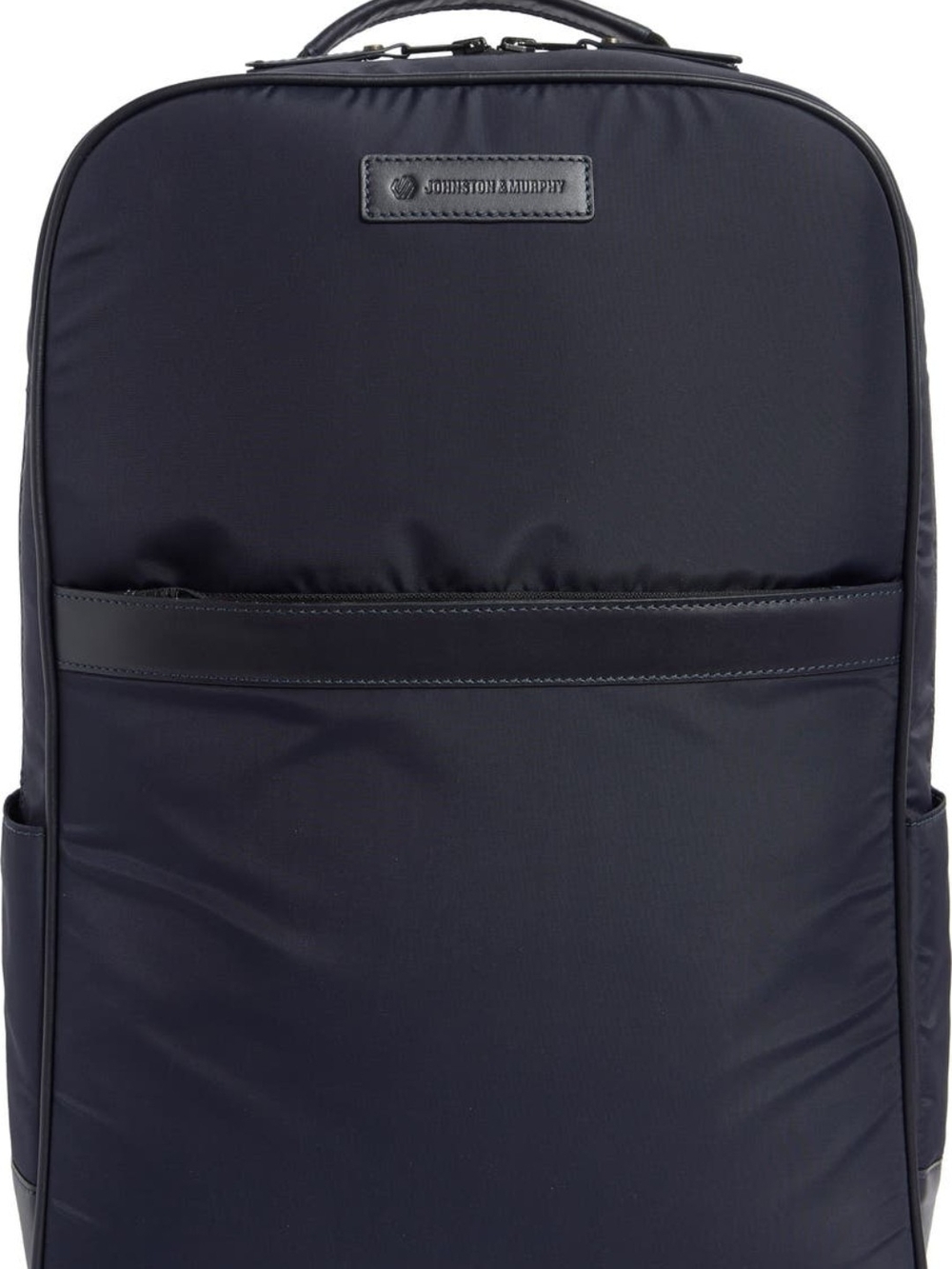 Johnston & Murphy Hudson Waterproof Nylon And Leather Backpack NWT $245 - Picture 6 of 7